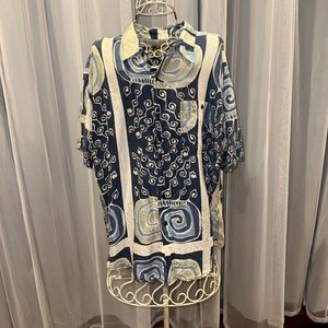 90’s Vintage Creative Edge Silk Shirt